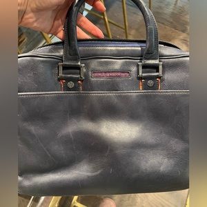 Robert Graham leather laptop bag